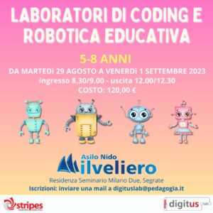 LABORATORI DI CODING E ROBOTICA SEGRATE