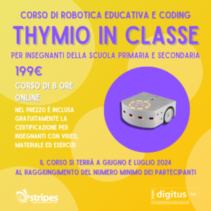 Corso Estivo Thymio per insegnanti