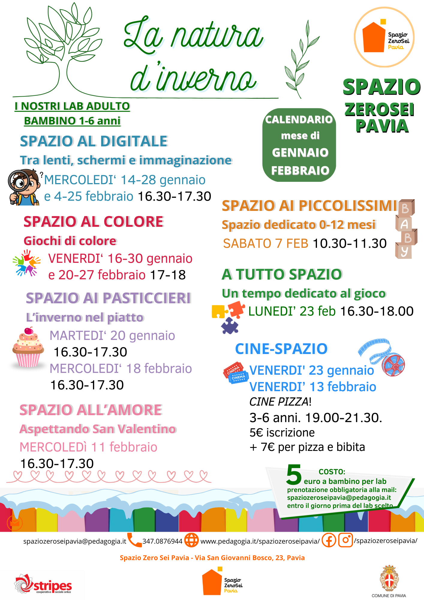 gennaio-febbraio Spazio