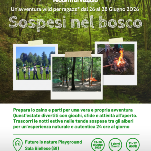 SOSPESI NEL BOSCO 2026